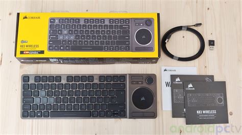 REVIEW: CORSAIR K83 Wireless a wireless keyboard for multimedia and gaming