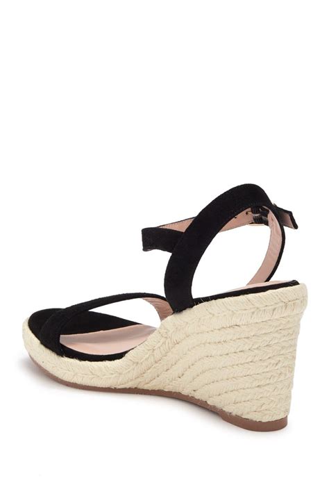 Stuart Weitzman Teddi Espadrille Suede Wedge Sandal Nordstromrack