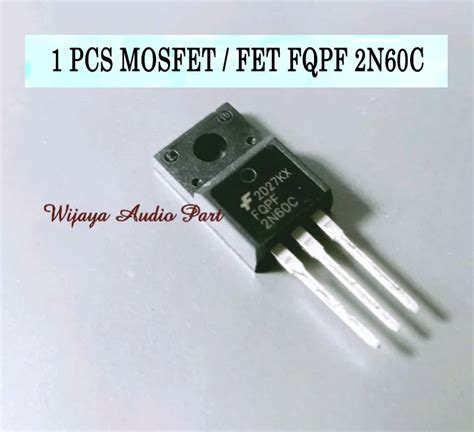 Transistor N Mosfet Fqpf N C Lazada Indonesia