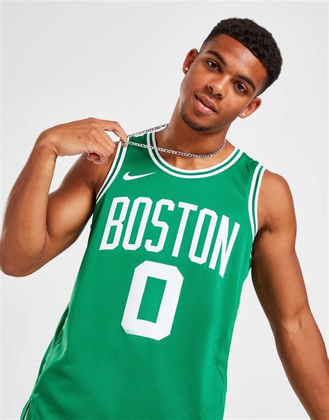 Green Nike NBA Boston Celtics Swingman Tatum #0 Jersey - JD Sports Global