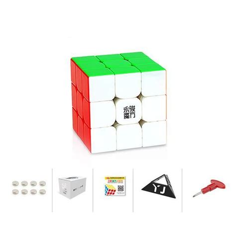 Casse Tete Stickerless Mini Cube Magique Yj Magn Tique Zhilong X X