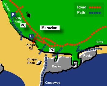 Marazion Beach Information - Cornwall Beach Guide