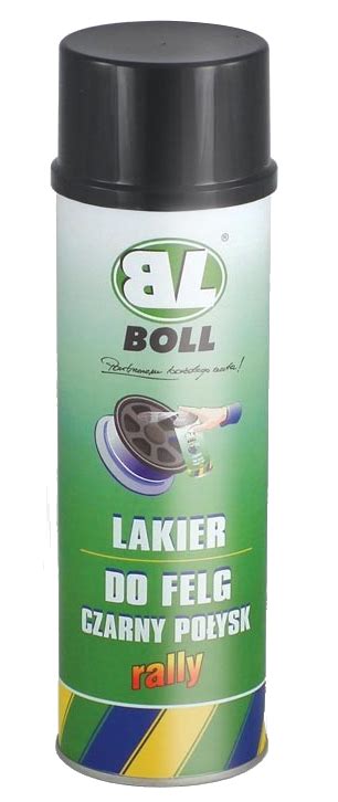 Boll Lakier Felg Czarny Po Ysk L Spray K Samochodowych Czarna