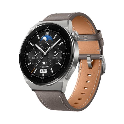 Smartwatch Huawei Watch Gt 3 Pro Resistente Al Agua Máx 14 Días Modos Deportivos 1 43 Gris