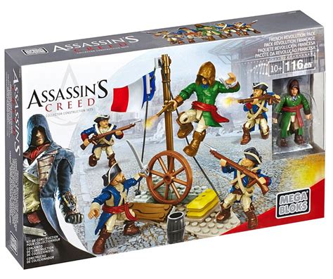 Mega Bloks Assassins Creed French Revolution Pack Construction Set 94320 Four Revolutionary