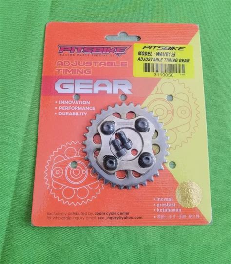 Adjustable Timing Gear Xrm Rs Wave Pitsbike Racing Parts