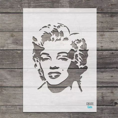 Marilyn Monroe Wall Outline