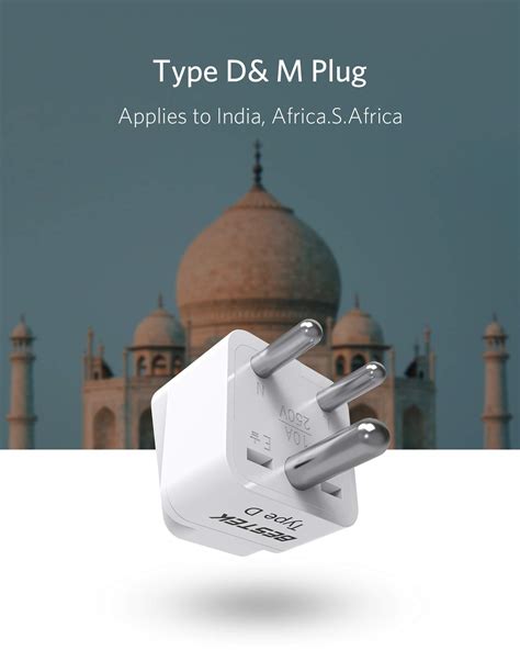 Buy Bestek India South Africa Travel Plug Adapter Grounded Universal