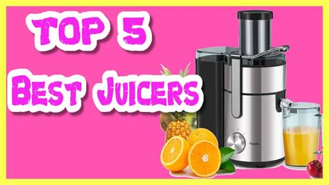 Top 5 Best Juicers 2020 Best Juicers Review Youtube