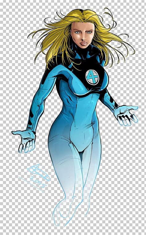 Invisible Woman Superhero Marvel Heroes 2016 Fantastic Four Png