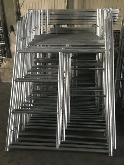 Cheap Second Hand Prices Tower System Ladder Facade Tube Material H