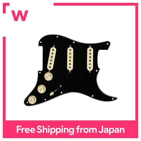 Fender Custom Shop Texas Special Stratocaster Pre Wired Pickguard Black