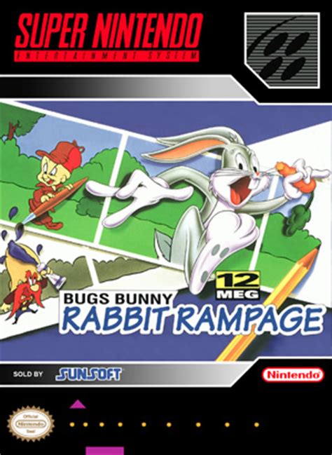 Bugs Bunny Rabbit Rampage | Retro Game Cases