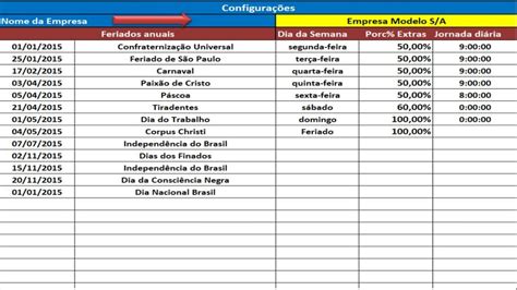 Planilha Controle Do Ponto Funcion Rios Mercado Livre 18921 Hot Sex