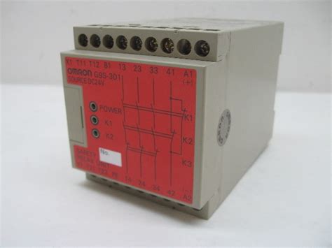 Omron G9s 301 Safety Relay Unit 24vdc