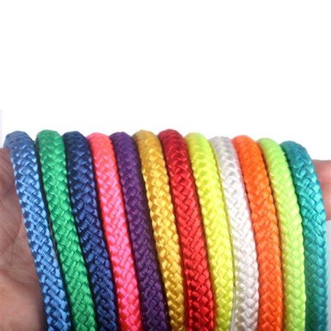 Mm Mm Polypropylene Double Braided Polyester Rope Uv Resistance