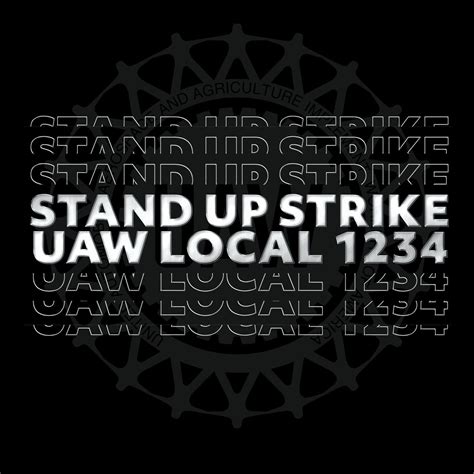 UAW Stand Up Strike Apparel