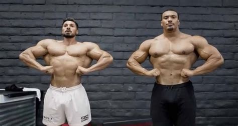 Larry Wheels Joins Bodybuilder Andrei Deiu For Big Shoulder Workout