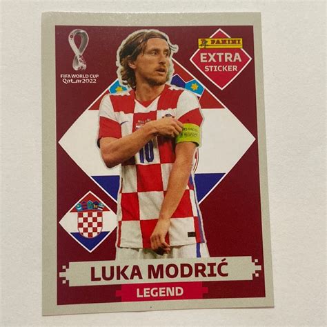 Figurinha Da Copa 2022 Legend Luka Modric Item P Esporte E