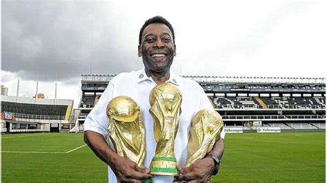 Pelé El único Que Ganó Tres Copas Del Mundo