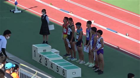 20221015 九州高校新人陸上大会 男子800m決勝 Youtube