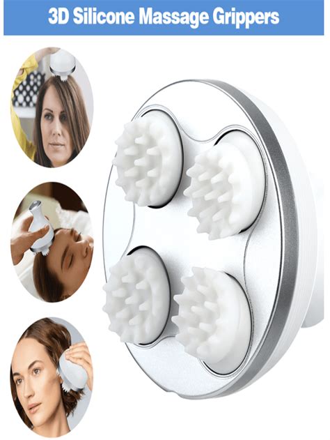 Electric Scalp Massager Octopus Claw Massager Kneading Vibrating Head