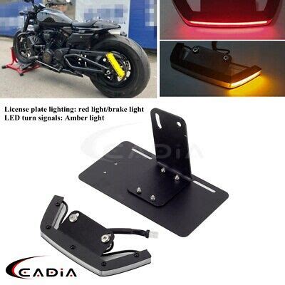 Tail Tidy Fender Eliminator W LED Light For Harley Sportster S RH1250S