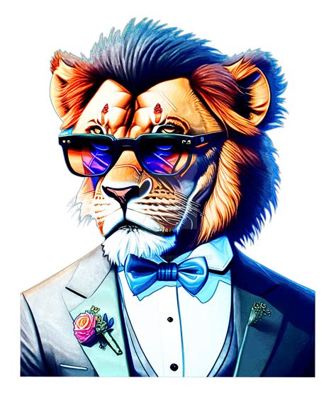 Cat Hipster Lion Sunglasses Love Cool By Sytacdesign On Deviantart