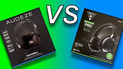 Turtle Beach Stealth Pro Vs Audeze Maxwell Detailed Comparison Youtube