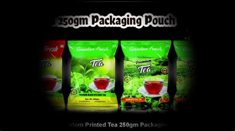 Printed Glossy Tea Packaging Pouches Heat Sealed At Rs Kg In Kochi