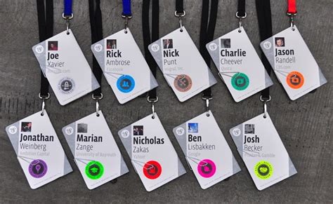 Stir A Mix Of Everything Creative F8 Conference Badges