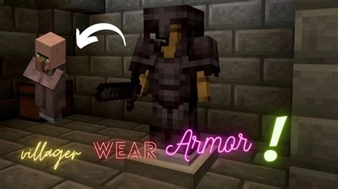 Villager Can Wear ArmorMinecraft YouTube