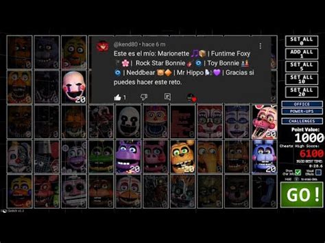 Jugando Reto De La Ucn Five Nights At Freddy S Ucn YouTube