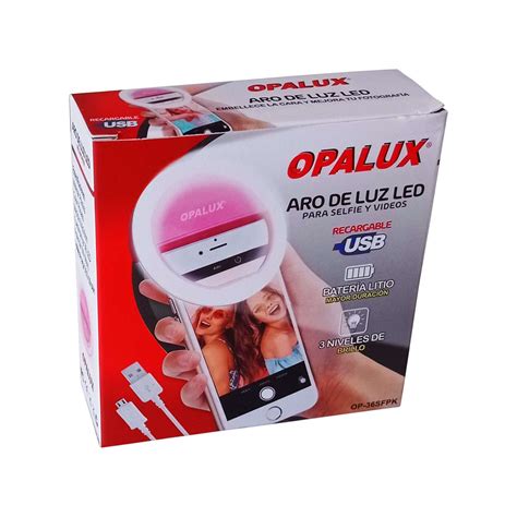 Aro De Luz Led Para Selfies Op Sfpk Opalux Westor Pe