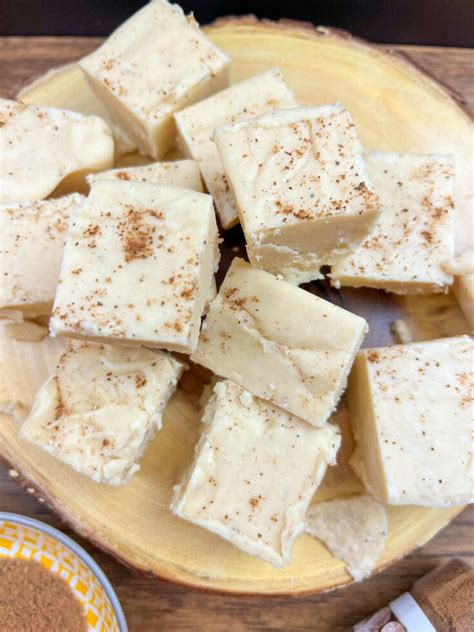 Easy And Creamy Eggnog Fudge Recipe Back To My Southern Roots