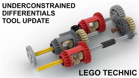 Lego Technic Gearing Ratio Tool Update Youtube