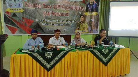 S Iapkan SDM Kepariwisataan UM Buton Gelar Pelatihan Dasar Bagi