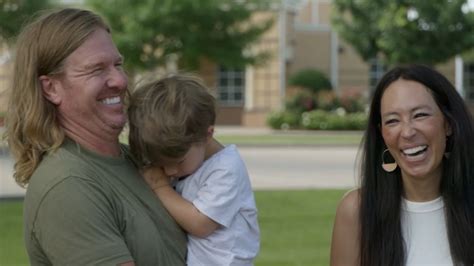 Watch Access Hollywood Highlight Chip And Joanna Gaines Son Makes Sweet Cameo In Show