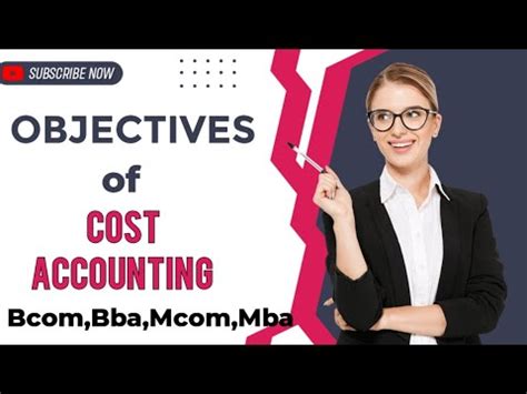 Objectives Of Cost Accounting In Hindi Bcom Bba Mba Mcom Mba YouTube