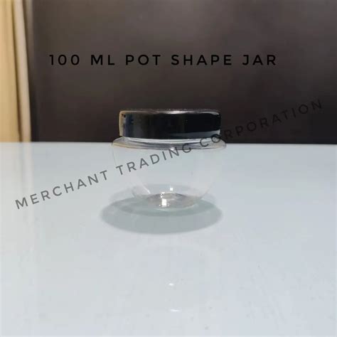 100 Ml Pet Jar Pot Shape At 10 Piece Pet Jar In Mumbai ID