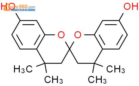 3127 14 822 螺二 2h 1 苯并吡喃 77 二醇化学式、结构式、分子式、mol 960化工网