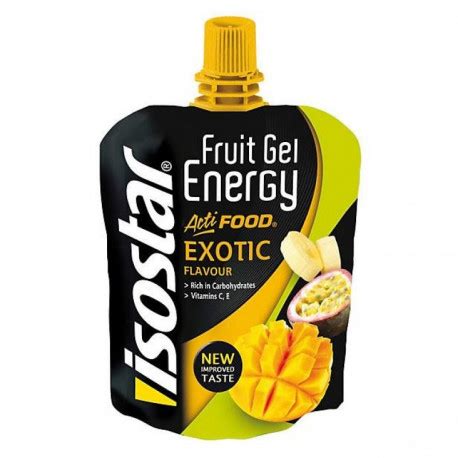 Gel Energy Actifood Isostar G Exotic Fruit Food Supplements