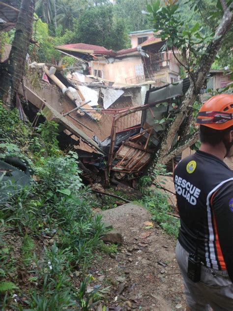 Cnn Philippines On Twitter Look A Landslide Swept Away Six Houses In