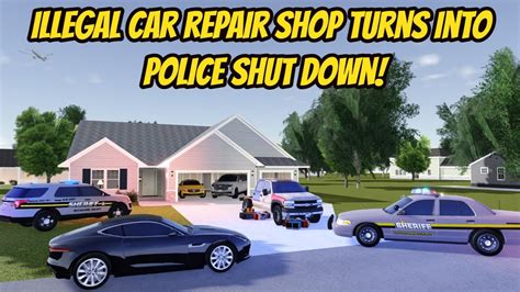 Greenville Wisc Roblox L Illegal Automotive Repair Shop Police Shut