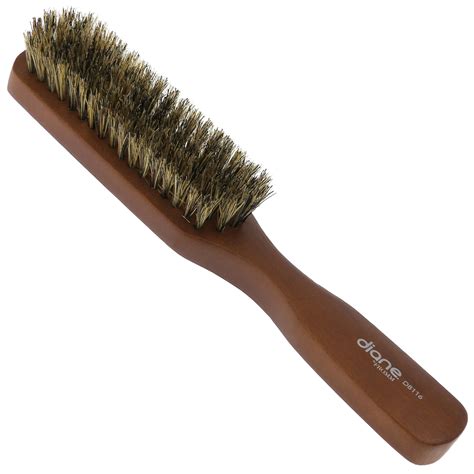 Diane Boar Bristle Wooden Grooming Hair Brush