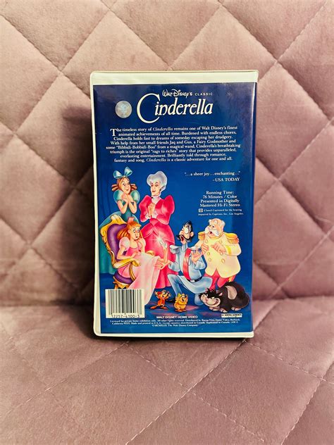 Cinderella Vhs Disney Pin Trading Display Carrying Case Etsy