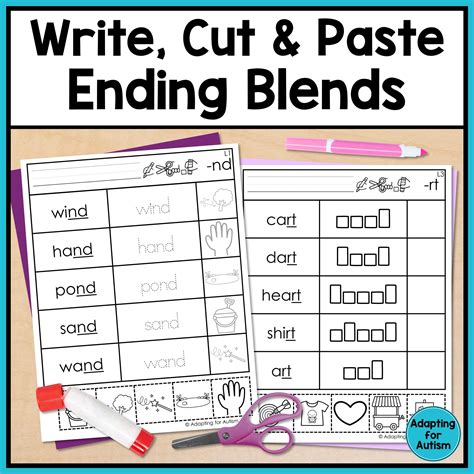 Engaging Ending Blends Worksheets for Effective Phonics Learning