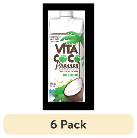 Pack Vita Coco Coconut Water Pressed Fl Oz Walmart