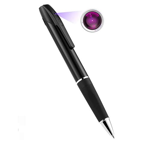 Stylo Caméra Espion Full HD Surveillance Vidéo Audio Intégré