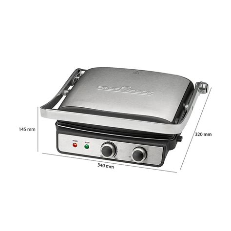 Pckg1029inox Contact Grill